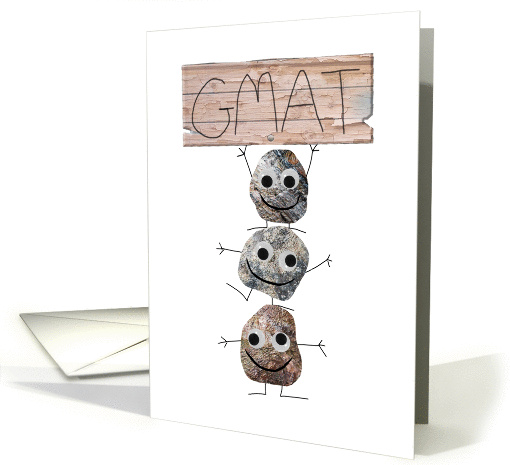 GMAT Congratulations on Good Score, You Rocked It card (1435974)