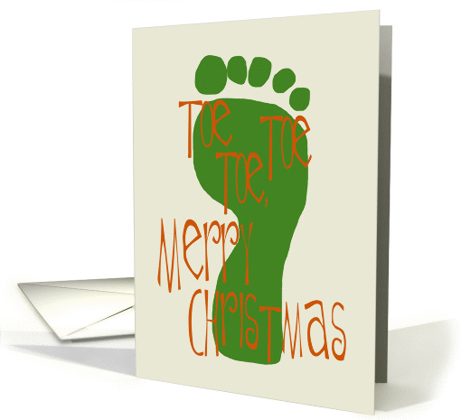 Funny Christmas Card for a Manicurist card (1437246)