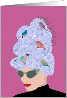 Birthday Card from Hair Salon card