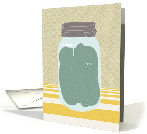 Thank you for the Financial Support, I was in a Pickle card (1437972)