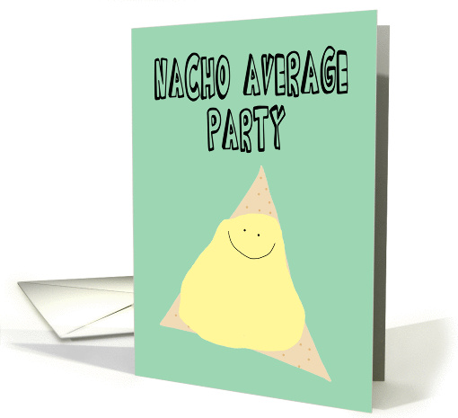 Humorous Party Invitation card (1438438)
