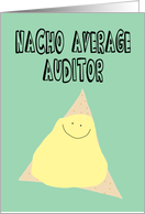 Humorous Birthday for an Auditor card