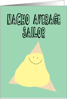 Humorous Birthday for a Sailor card