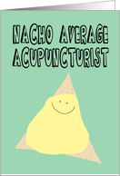 Funny Congratulations for Becoming a Certified Acupuncturist card