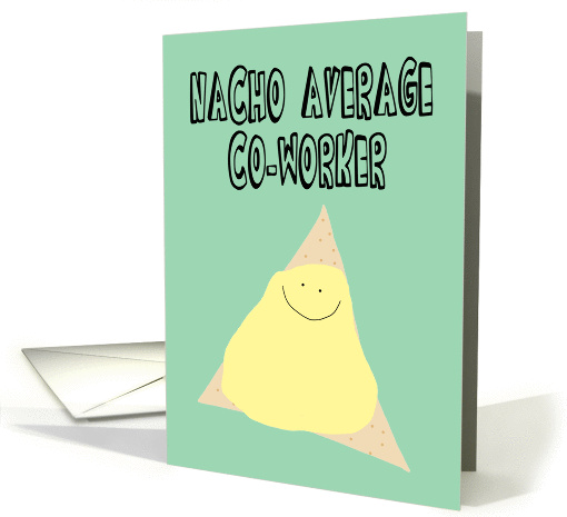 Funny Birthday Card for Co-Worker card (1442250)