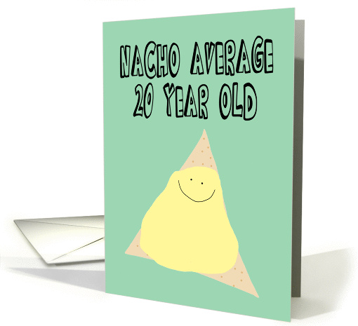 Funny Birthday Card for a 20 year old card (1443032)
