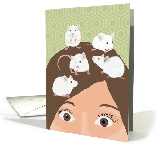 Get Well from Head Lice, At Least It's Not Mice card (1448004)
