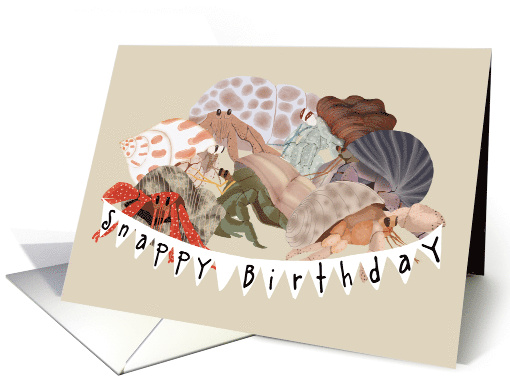 Hermit Crab Birthday card (1464262)