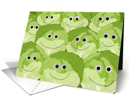 Funny Employee Anniversary Lettuce Pun card (1465980)