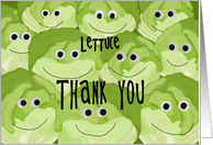 Funny Thank You Card for Landscaper/Gardener card