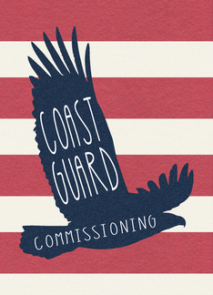 Coast Guard Commissioning Ceremony Invitation