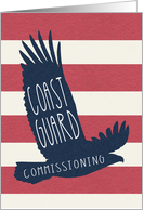 Coast Guard Commissioning Announcement card