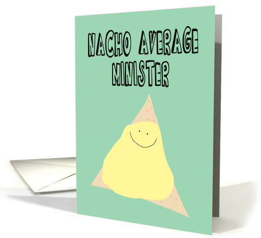 Humorous Birthday for a Minister card (1472088)