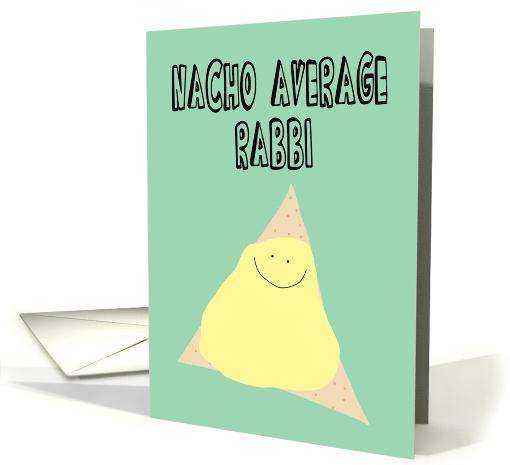 Humorous Birthday for a Rabbi card (1472192)