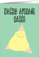 Humorous Birthday for a Rabbi card