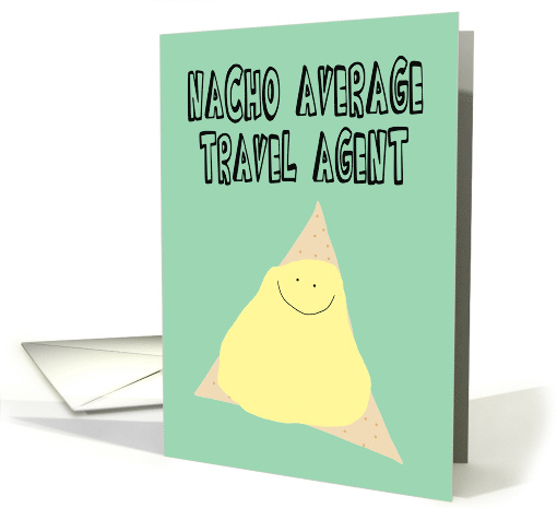 Humorous Birthday for a Travel Agent card (1472228)