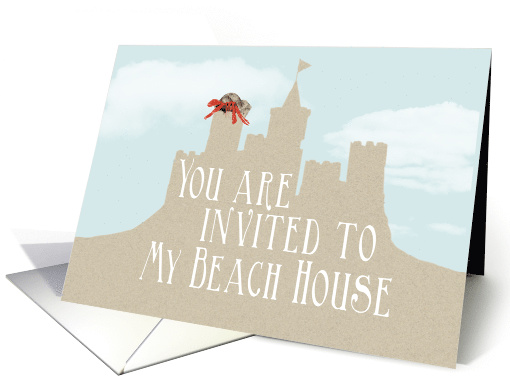 Beach House Invitation card (1473194)