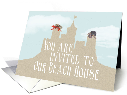 Beach House Invitation card (1473202)