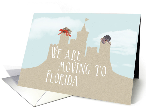 Moving to Florida Announcement card (1473776)