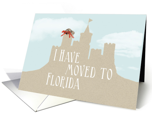 Moved to Florida Announcement card (1473972)