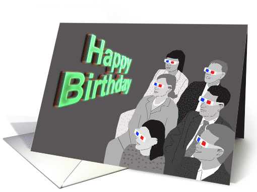 3D Happy Birthday from Across the Miles card (1477592)