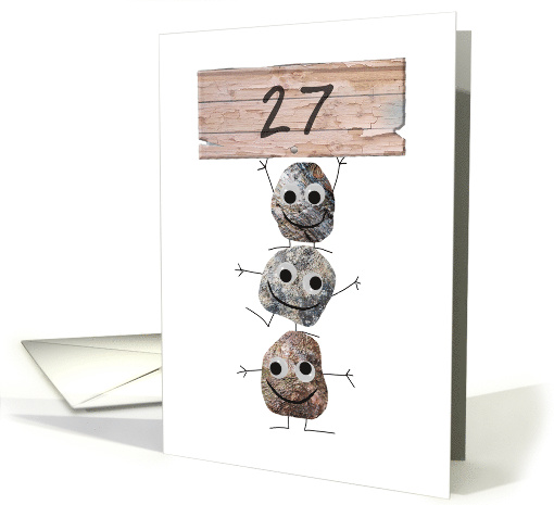 Employee 27 Year Anniversary card (1492518)