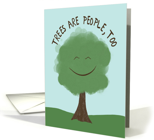 Funny Arbor Day card (1497328)