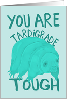 Water Bear (Tardigrade) Get Well card