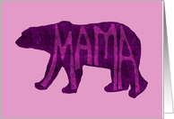 Mama Bear Mother’s Day Card