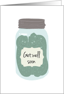 Get Well Soon, Pickleball themed card
