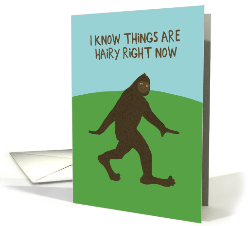 Sasquatch Encouragement card (1530012)