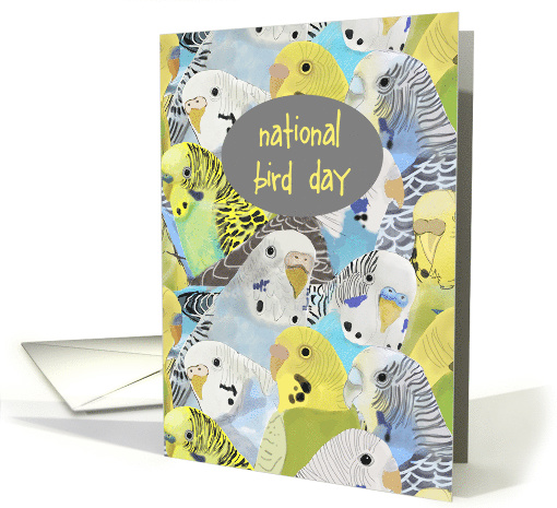Wedding Anniversary on National Bird Day, January 5th card (1556062)