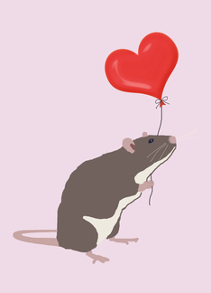 Rat with Heart...