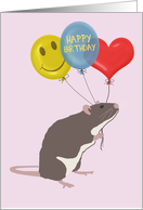 Rat with Balloons...