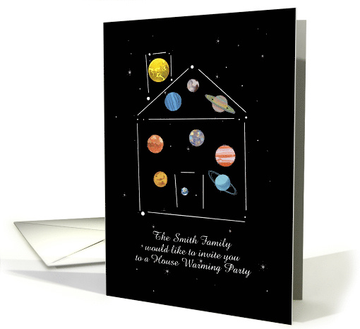 Custom Front House Warming Party Invitation card (1563260)