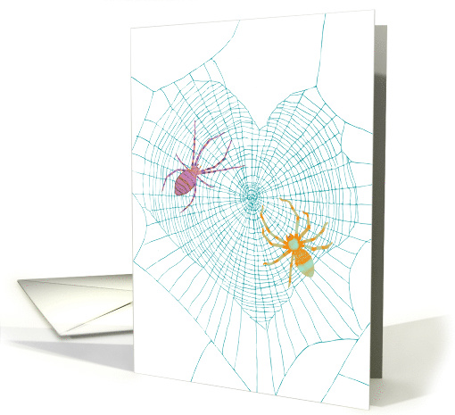 Spiderweb Heart Wedding Anniversary for Spouse card (1594474)