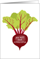 Get Well from Coronavirus, Beet card