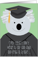 Graduation Announcement During Social Distancing card