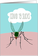 Covid 19 Sucks Get Well from Coronavirus card