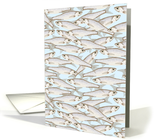 Minnows Blank Note card (1632720)