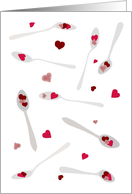 Spoonfuls of Love Thank you for Food During Bereavement card