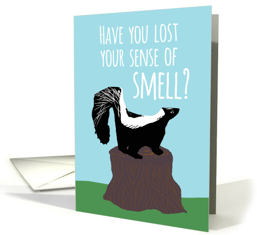 Skunk COVID 19 Get Well card (1667676)