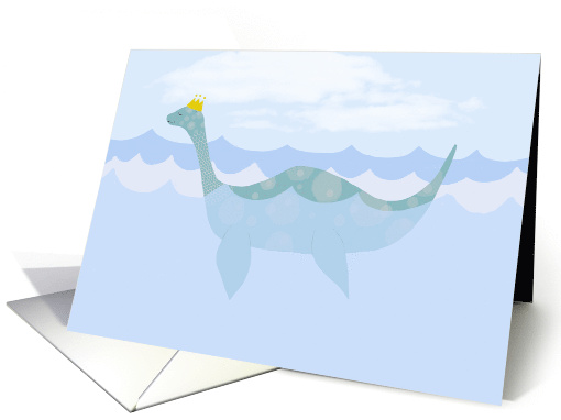Loch Ness Monster Blank card (1679110)