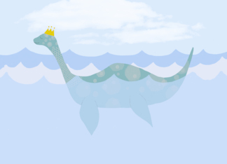 Loch Ness Monster Blank