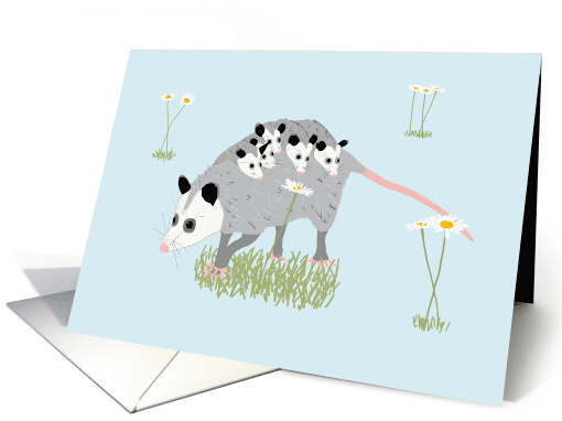 Opossum Mother's Day from Five Children card (1679156)