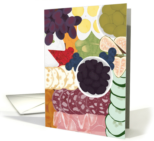 Charcuterie Board Blank Note card (1685810)