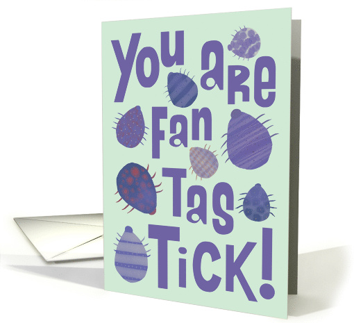You are Fantastic Pun Thank You card (1729378)