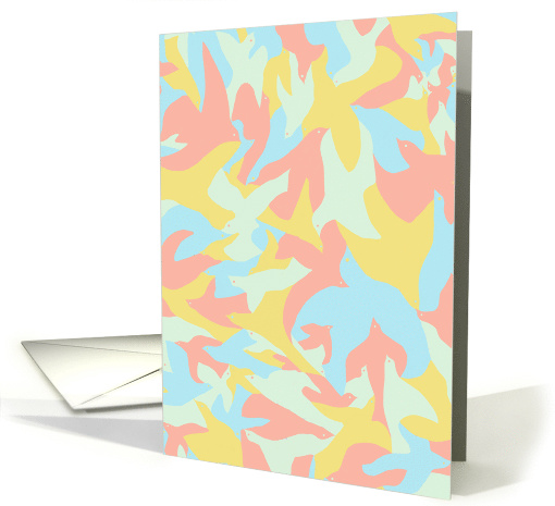 Birds Flying Bon Voyage card (1734714)