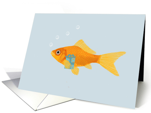 Goldfish Gift for You card (1757792)
