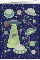 World UFO Day card